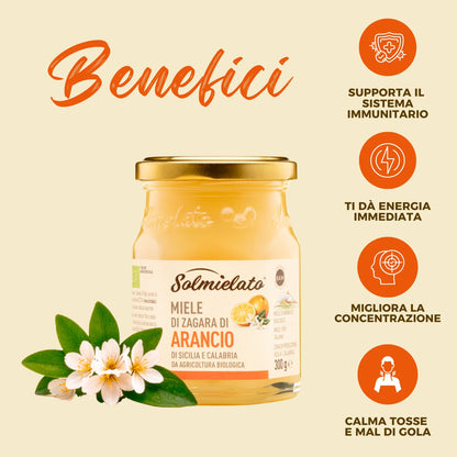 i benefici del miele di arancio