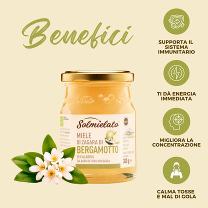 i benefici del miele di bergamotto