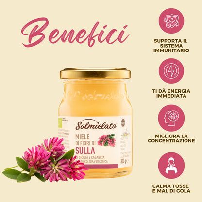 i benefici del miele di sulla