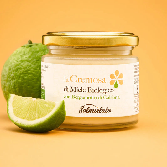 cremosa di miele biologico con bergamotto di calabria