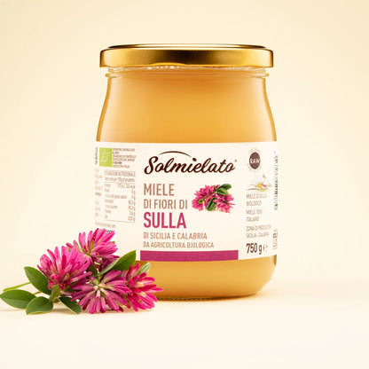 barattolo di miele di sulla da 750g